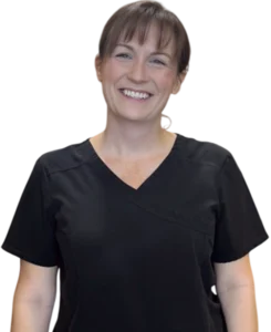 Family Tree Chiropractic massage therapist smiling